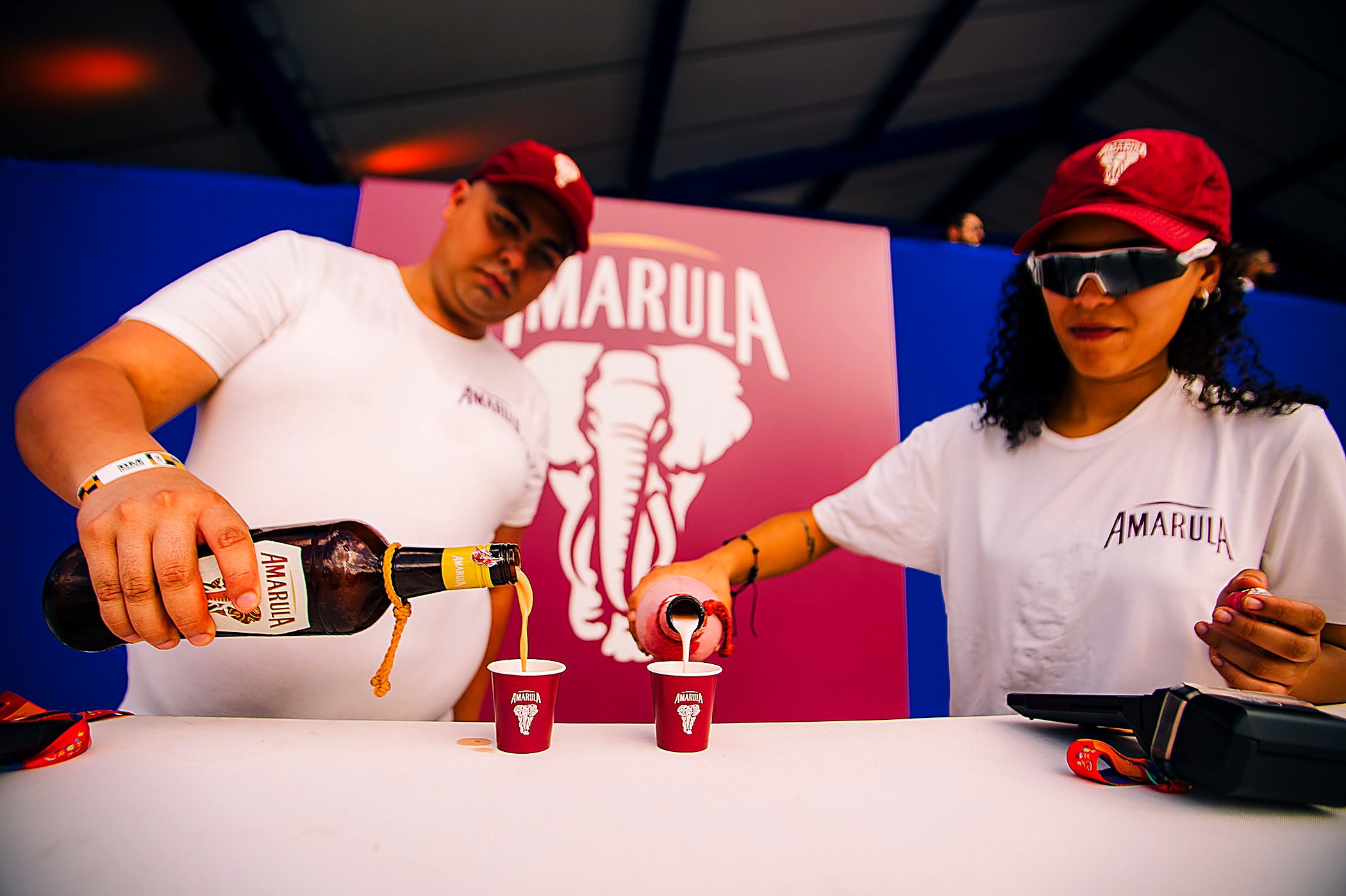 Bar Exclusivo Amarula no Festival